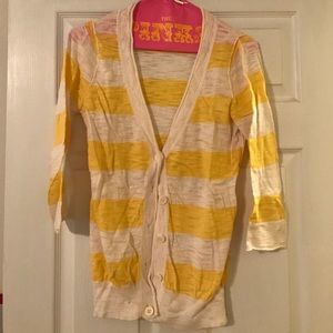 Light weight 3/4 length sweater